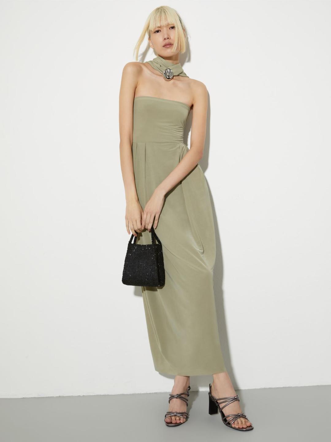 Abito in jersey e crêpe de Chine | Max&Co Abito in jersey e crêpe de Chine | Max&Co