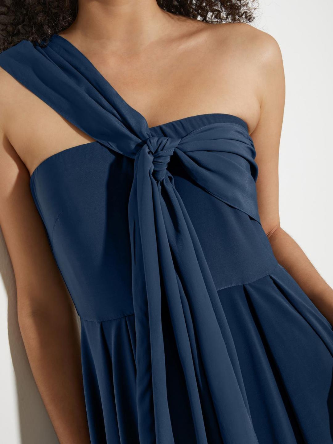 Abito in jersey e crêpe de Chine | Max&Co Abito in jersey e crêpe de Chine | Max&Co