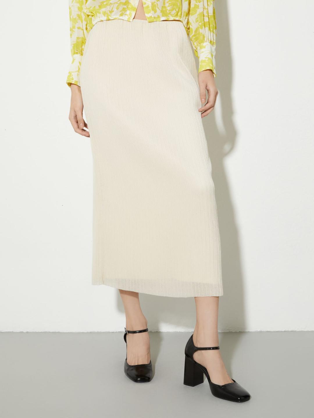 Gonna a colonna in jersey plissé | Max&Co Gonna a colonna in jersey plissé | Max&Co