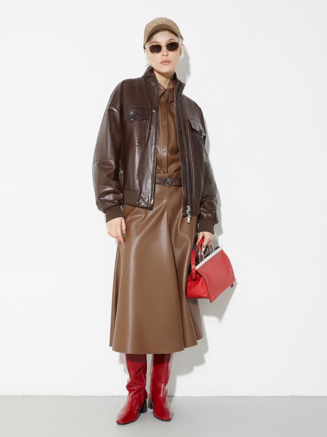 Gonna in jersey spalmato | Max&Co Gonna in jersey spalmato | Max&Co