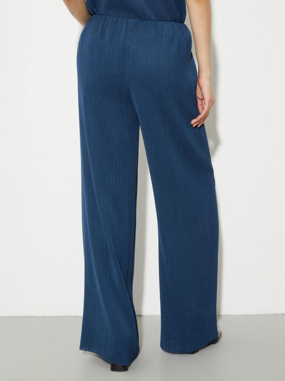 Pantaloni ampi in jersey plissé | Max&Co Pantaloni ampi in jersey plissé | Max&Co