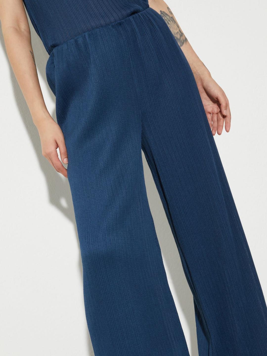 Pantaloni ampi in jersey plissé | Max&Co Pantaloni ampi in jersey plissé | Max&Co