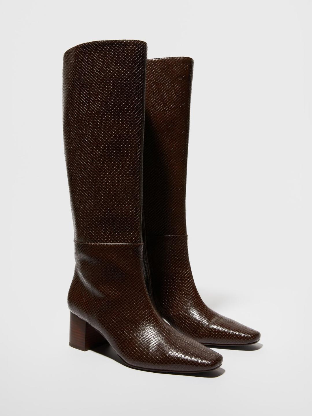 Stivali slim con tacco a blocco | Max&Co Stivali slim con tacco a blocco | Max&Co