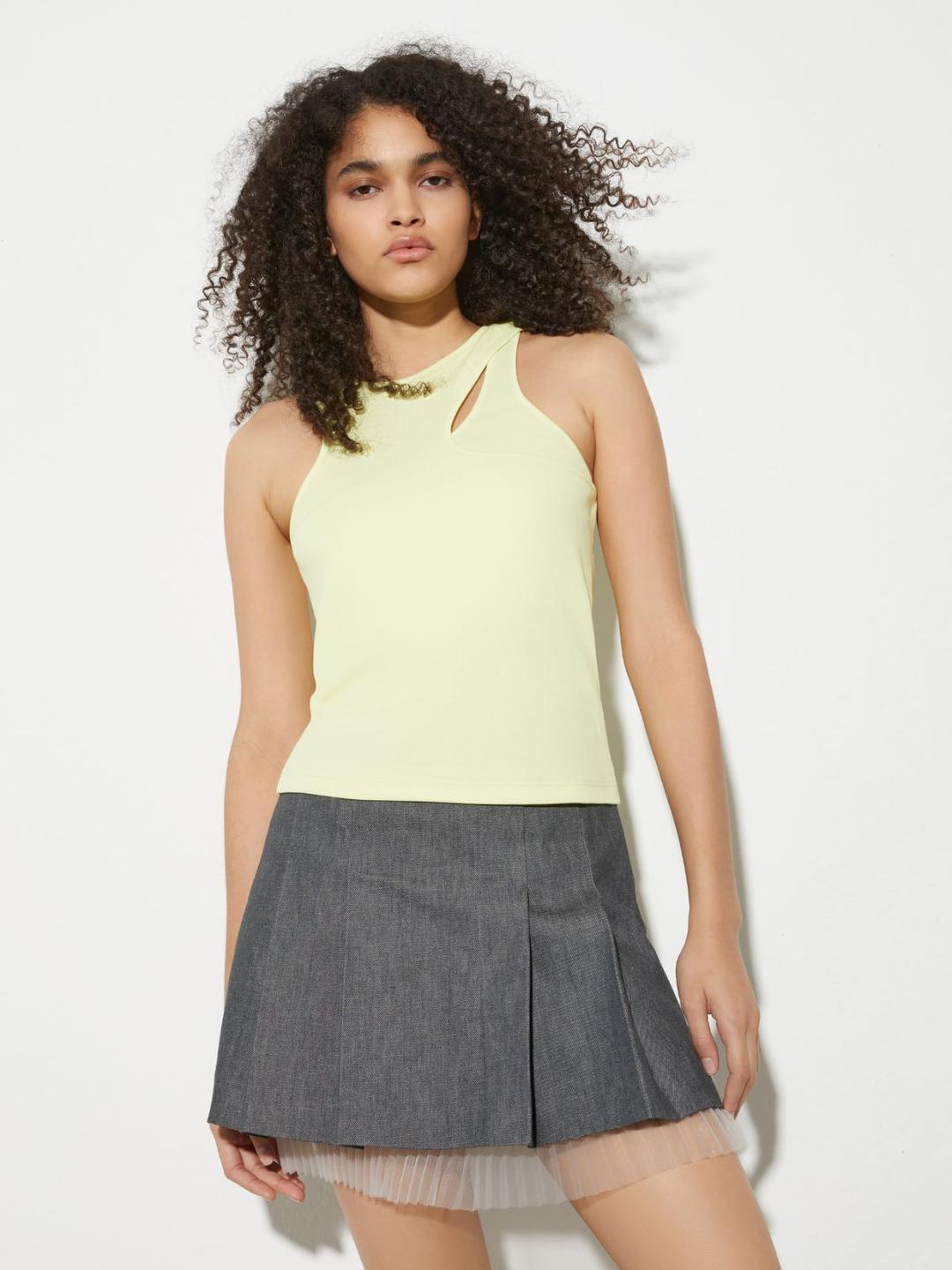 Canotta cut-out a costine | Max&Co Canotta cut-out a costine | Max&Co