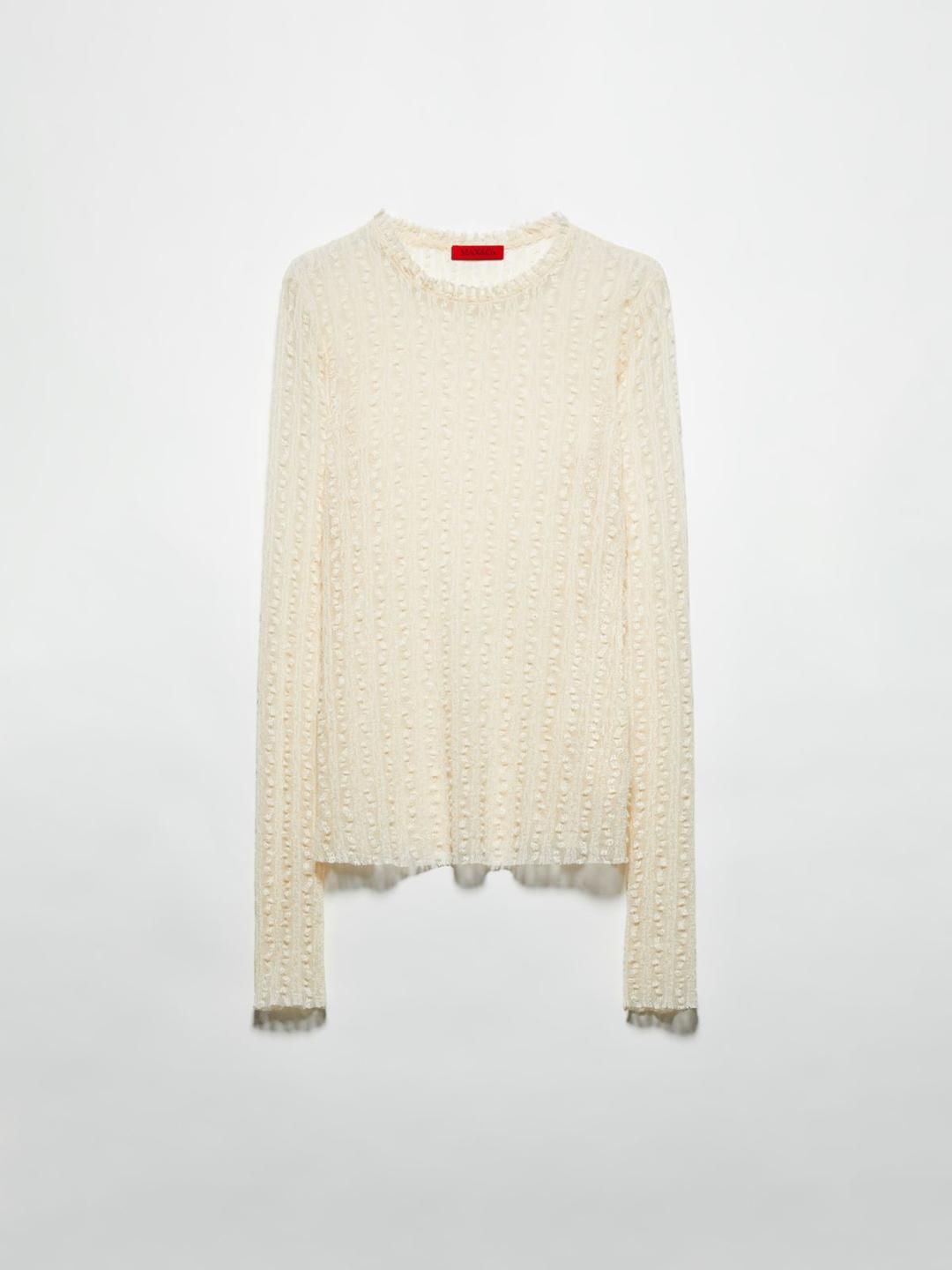 T-shirt in jersey pizzo | Max&Co T-shirt in jersey pizzo | Max&Co