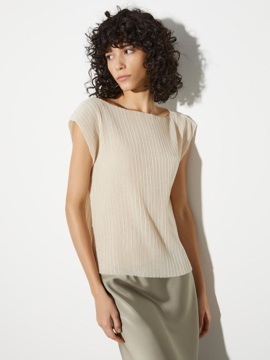 Top in jersey plissé | Max&Co Top in jersey plissé | Max&Co