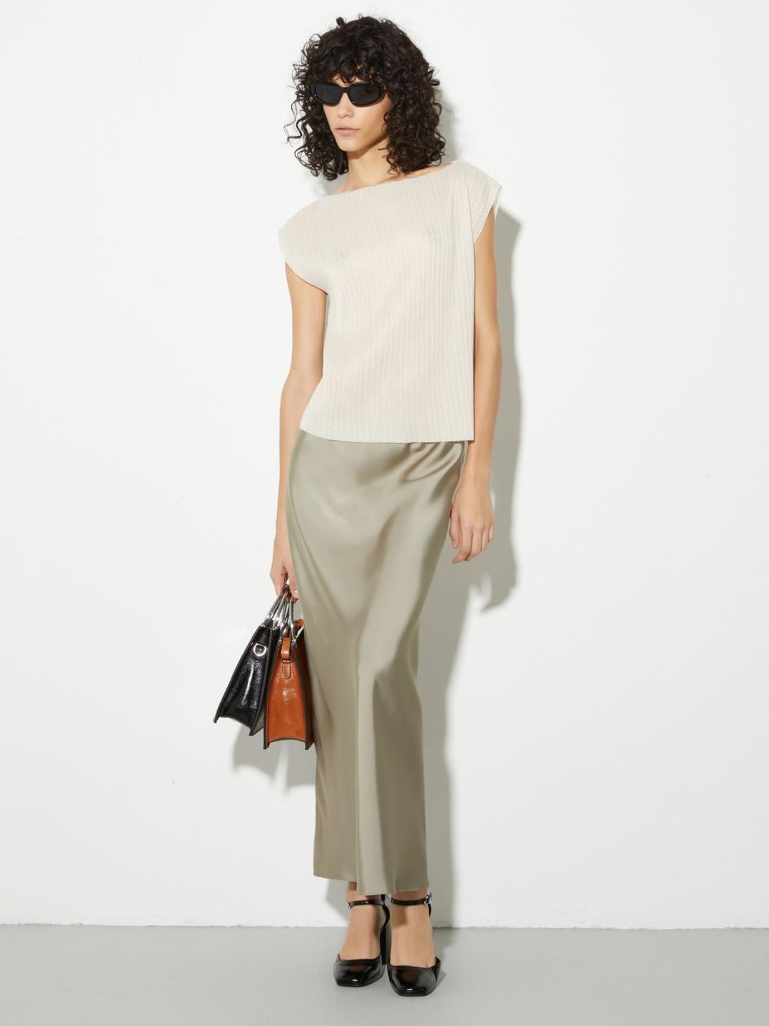 Top in jersey plissé | Max&Co Top in jersey plissé | Max&Co