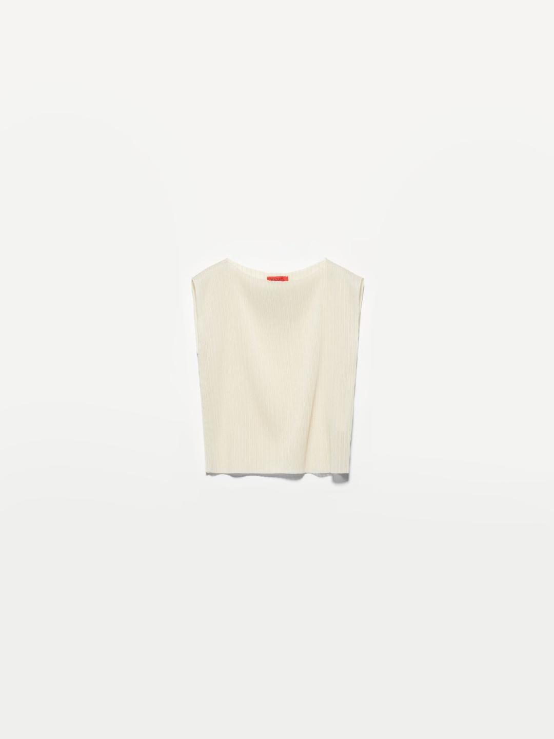 Top in jersey plissé | Max&Co Top in jersey plissé | Max&Co