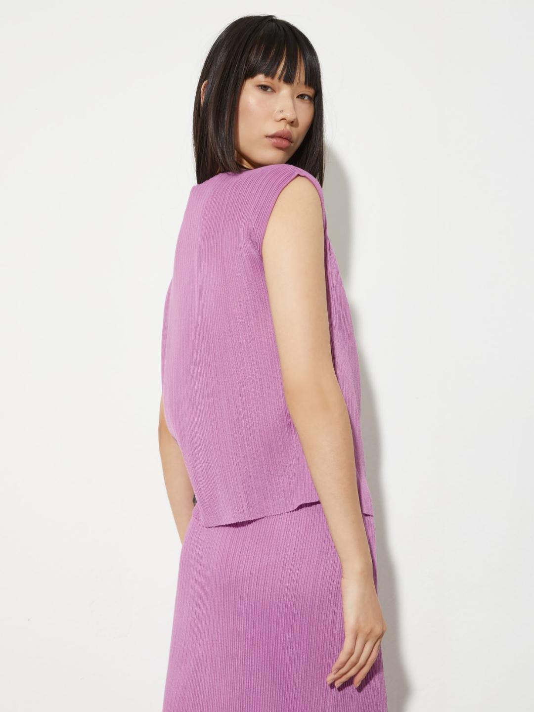 Top in jersey plissé | Max&Co Top in jersey plissé | Max&Co