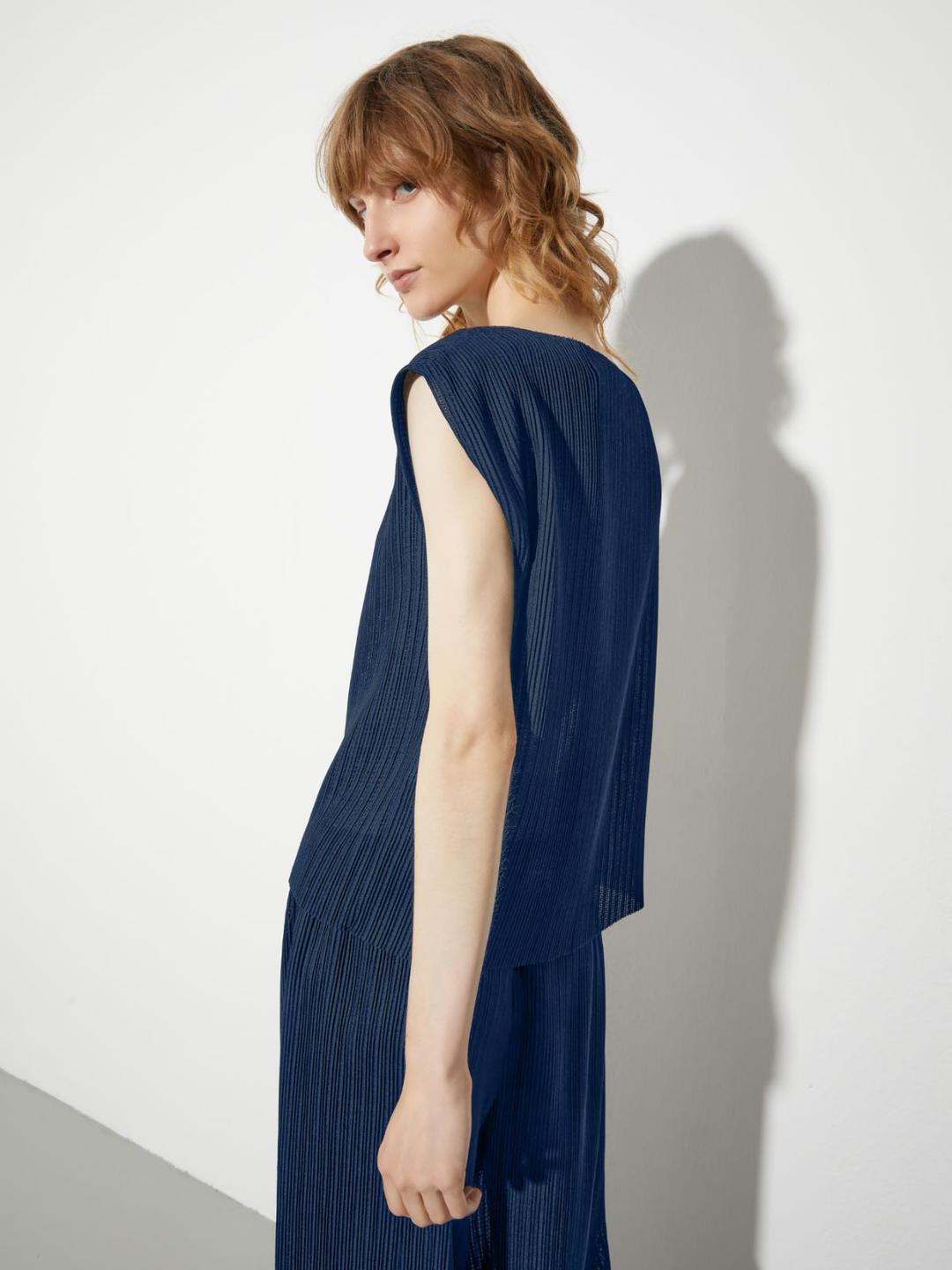 Top in jersey plissé | Max&Co Top in jersey plissé | Max&Co