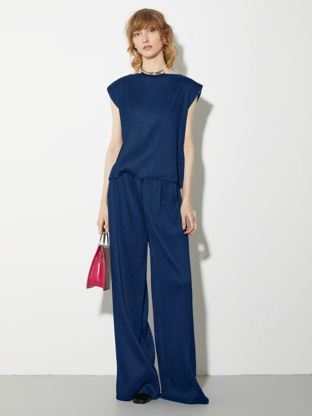 Top in jersey plissé | Max&Co Top in jersey plissé | Max&Co