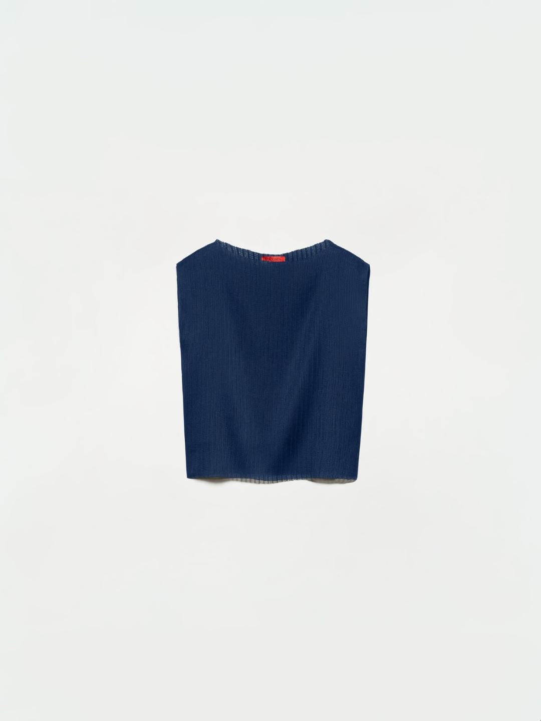 Top in jersey plissé | Max&Co Top in jersey plissé | Max&Co