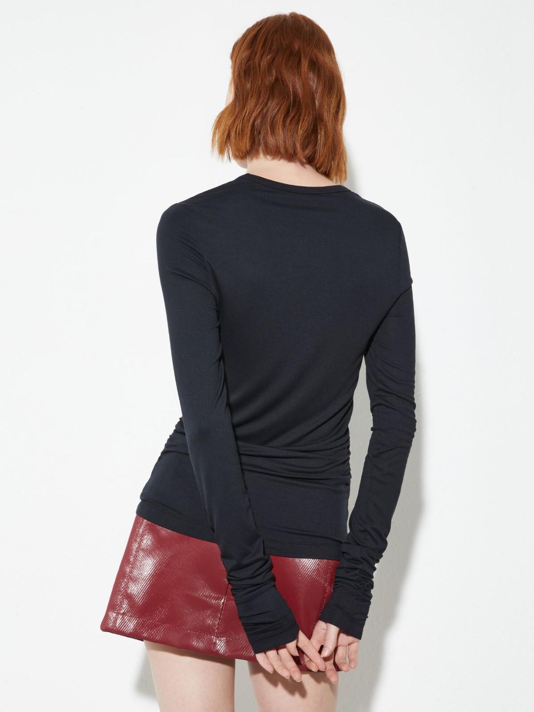 T-shirt fluida con drappeggi | Max&Co T-shirt fluida con drappeggi | Max&Co