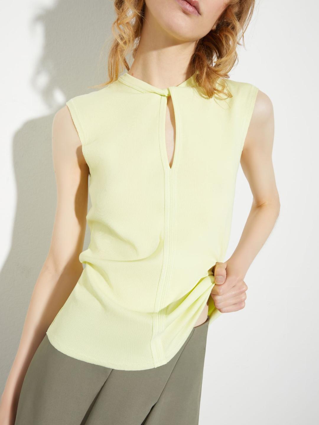 Top cut-out a costine | Max&Co Top cut-out a costine | Max&Co