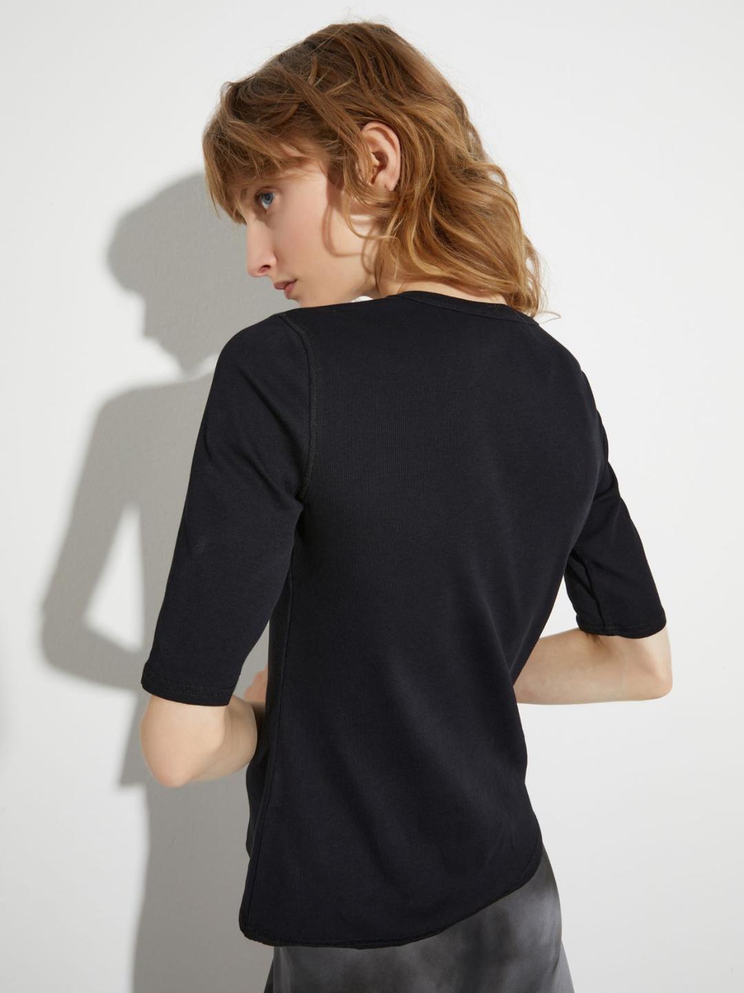T-shirt cut-out a costine | Max&Co T-shirt cut-out a costine | Max&Co