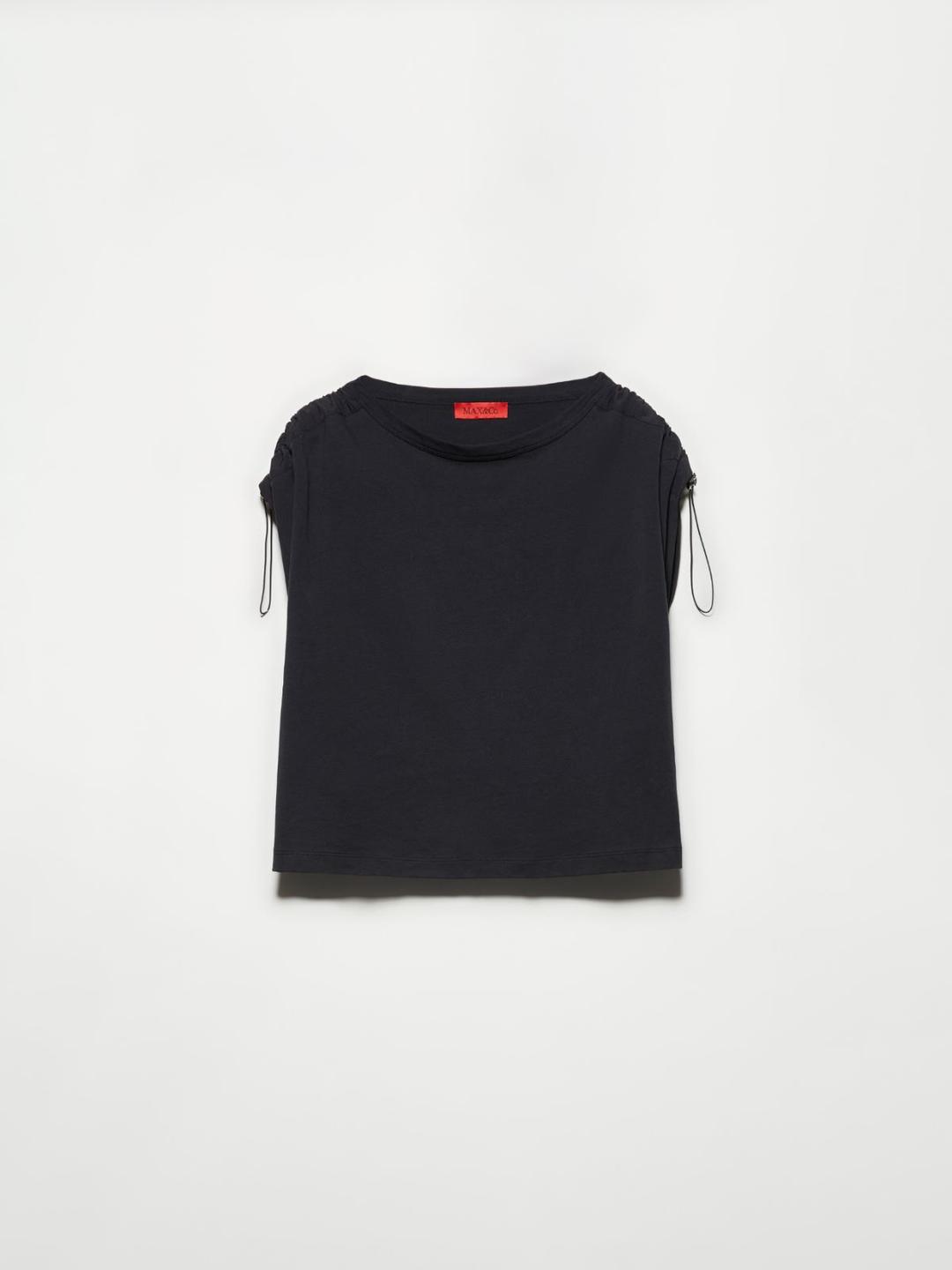 T-shirt in cotone con coulisse | Max&Co T-shirt in cotone con coulisse | Max&Co