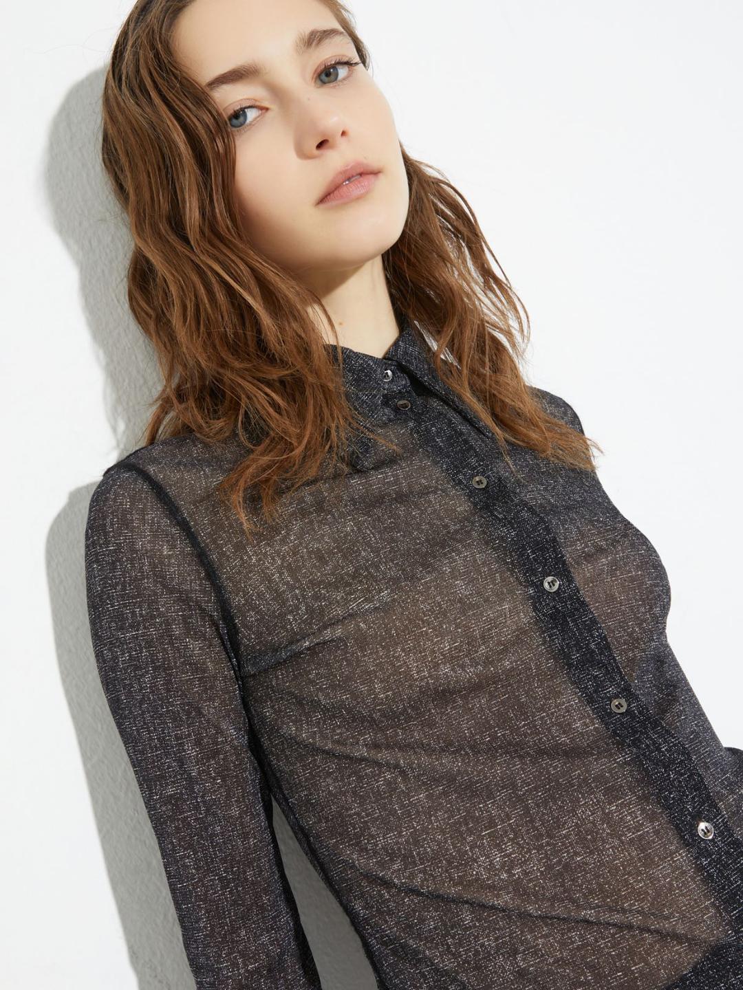 Camicia in jersey tulle | Max&Co Camicia in jersey tulle | Max&Co