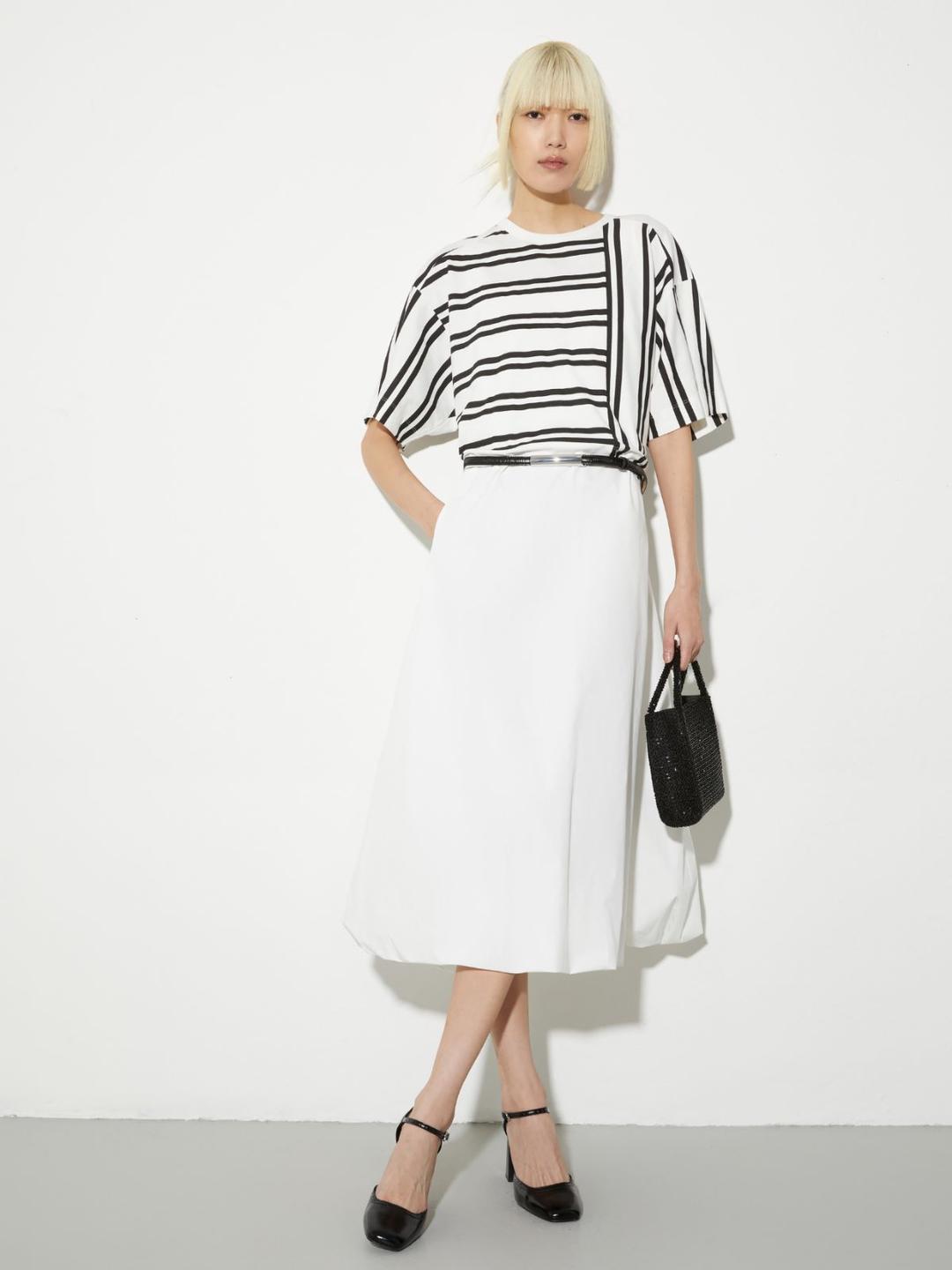 T-shirt in cotone a righe | Max&Co T-shirt in cotone a righe | Max&Co