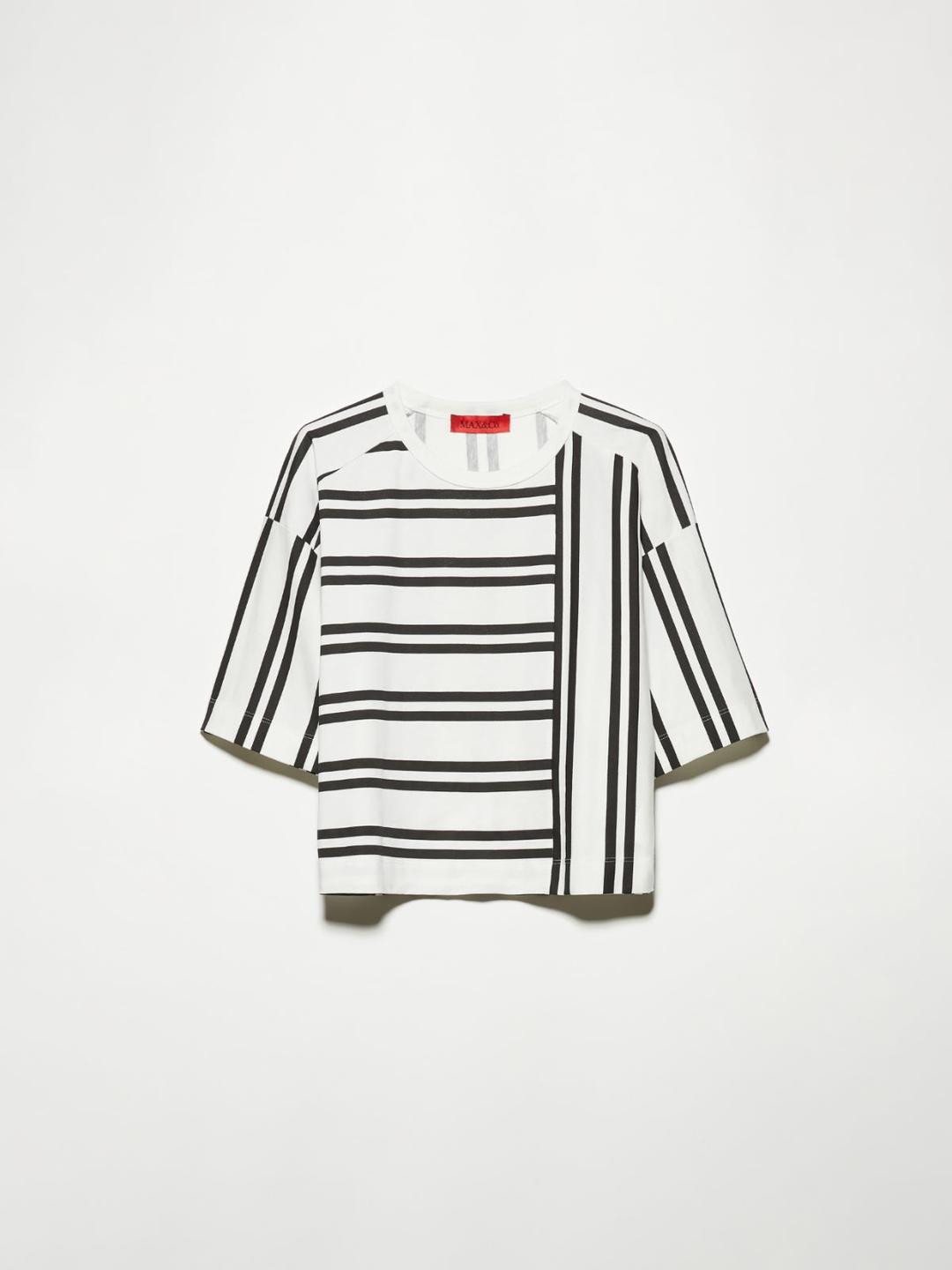 T-shirt in cotone a righe | Max&Co T-shirt in cotone a righe | Max&Co