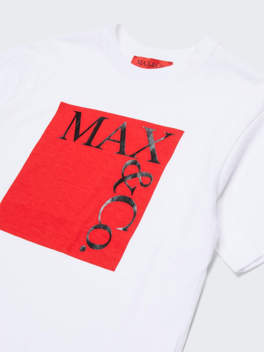 Logo T-shirt in jersey KID | Max&Co Logo T-shirt in jersey KID | Max&Co
