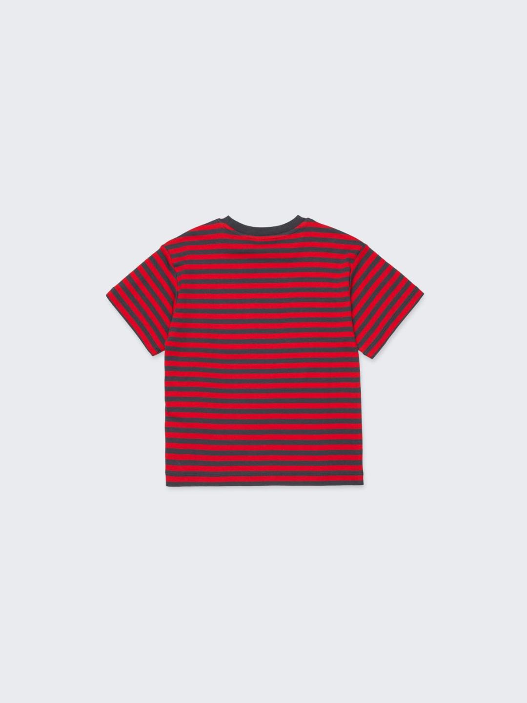 T-shirt in microcostina a righe KID | Max&Co T-shirt in microcostina a righe KID | Max&Co