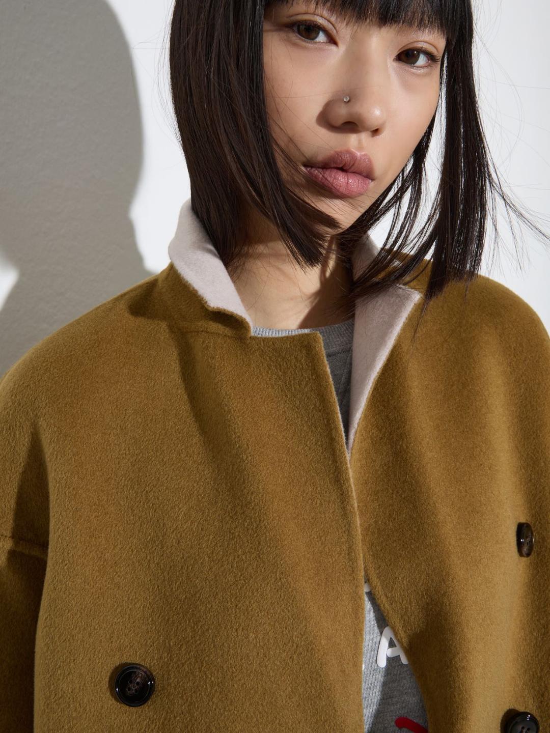 Coat reversibile in lana double | Max&Co Coat reversibile in lana double | Max&Co