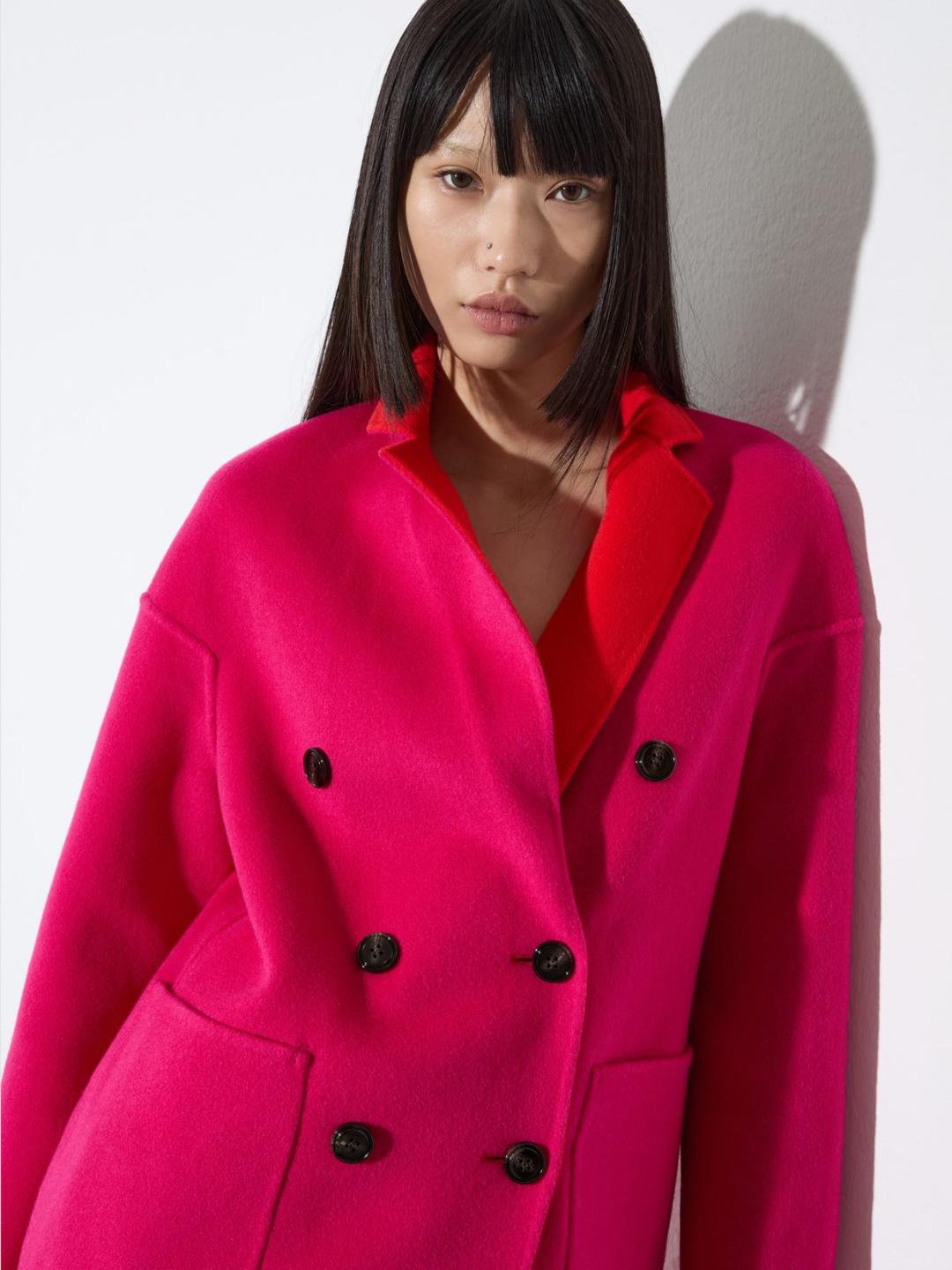 Coat reversibile in lana double | Max&Co Coat reversibile in lana double | Max&Co