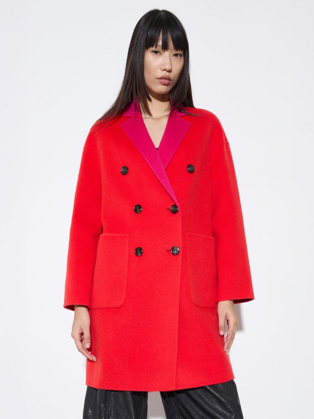 Coat reversibile in lana double | Max&Co Coat reversibile in lana double | Max&Co