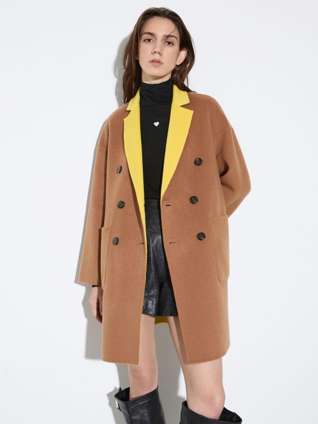 Coat reversibile in lana double | Max&Co Coat reversibile in lana double | Max&Co
