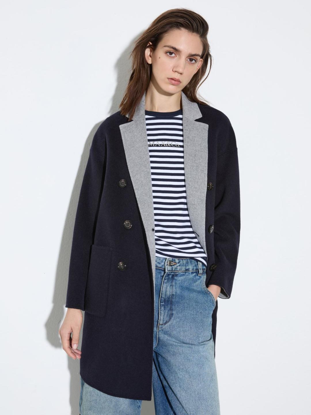 Coat reversibile in lana double | Max&Co Coat reversibile in lana double | Max&Co