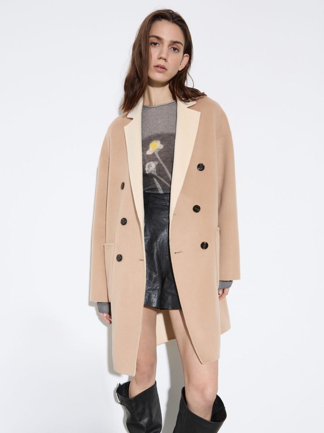 Coat reversibile in lana double | Max&Co Coat reversibile in lana double | Max&Co