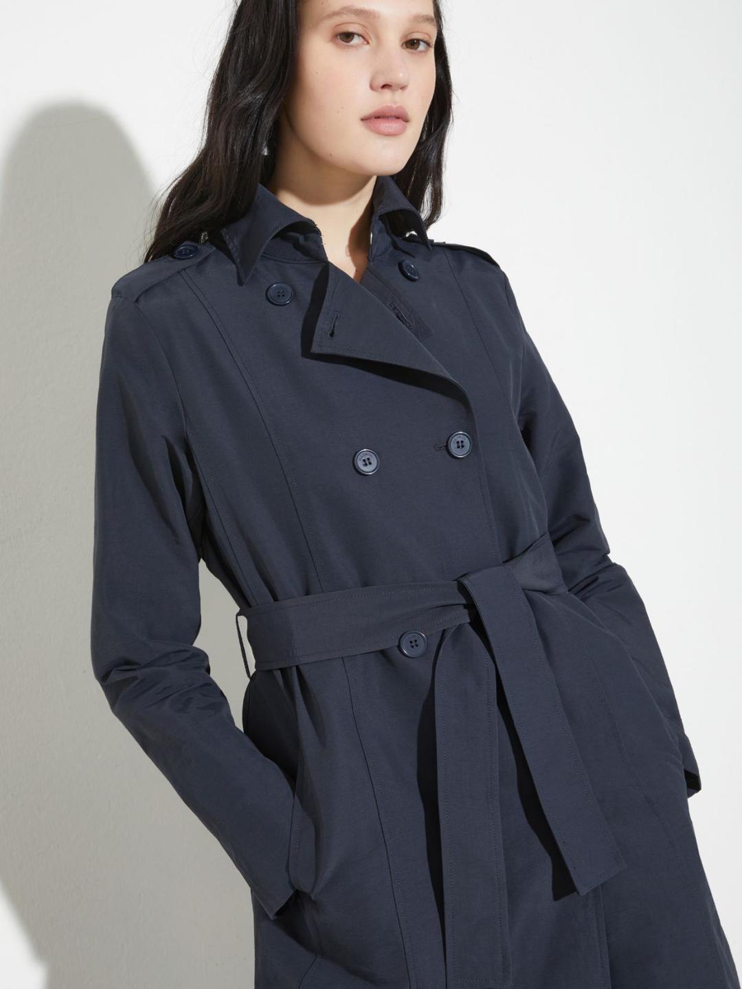 Trench doppiopetto in ottoman | Max&Co Trench doppiopetto in ottoman | Max&Co