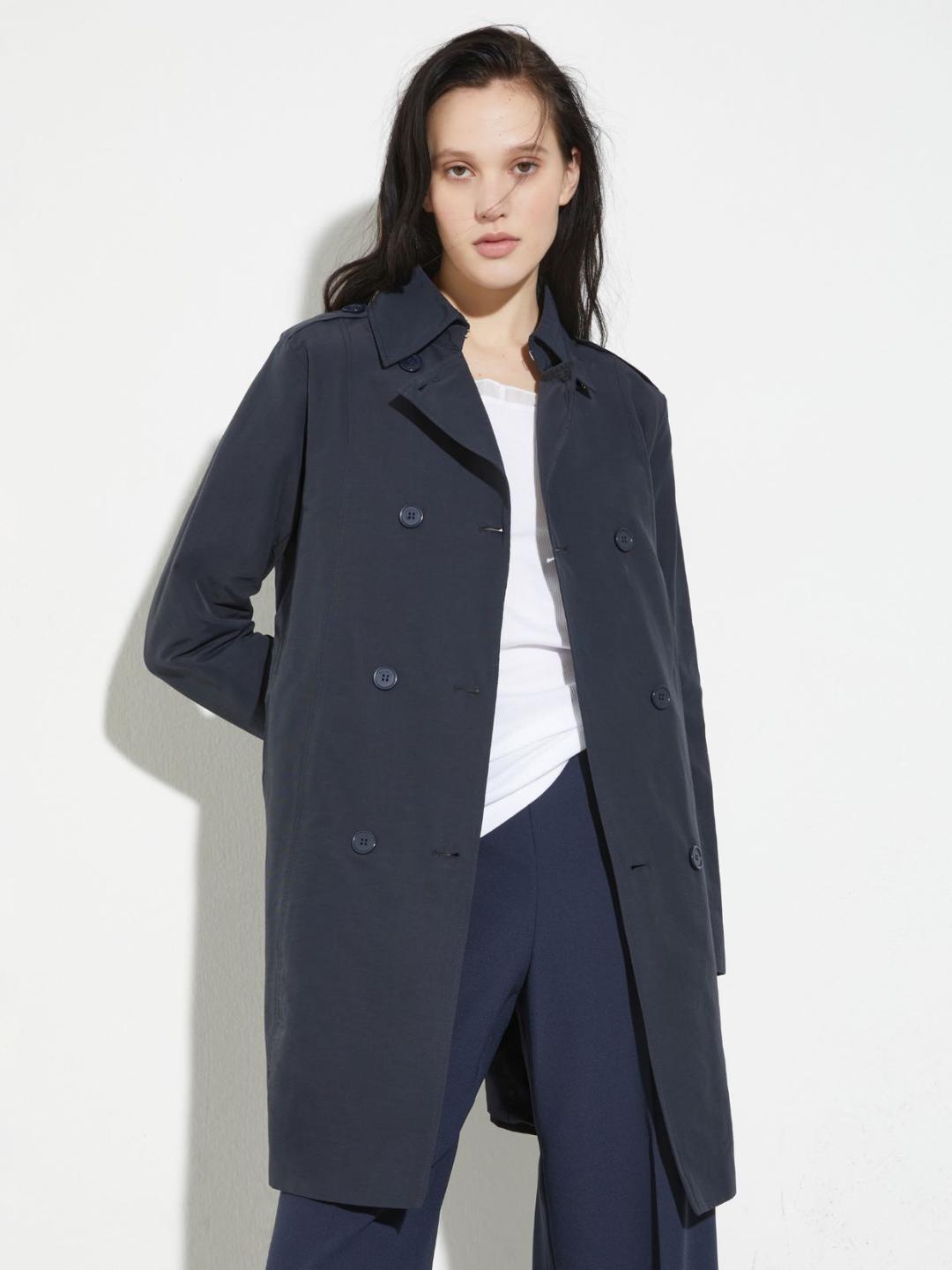 Trench doppiopetto in ottoman | Max&Co Trench doppiopetto in ottoman | Max&Co