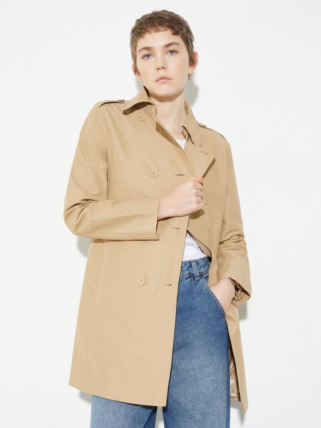 Trench doppiopetto in ottoman | Max&Co Trench doppiopetto in ottoman | Max&Co