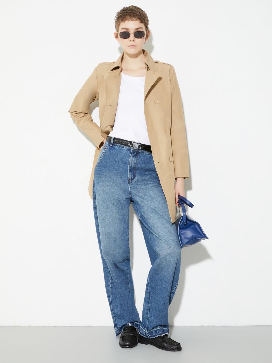 Trench doppiopetto in ottoman | Max&Co Trench doppiopetto in ottoman | Max&Co