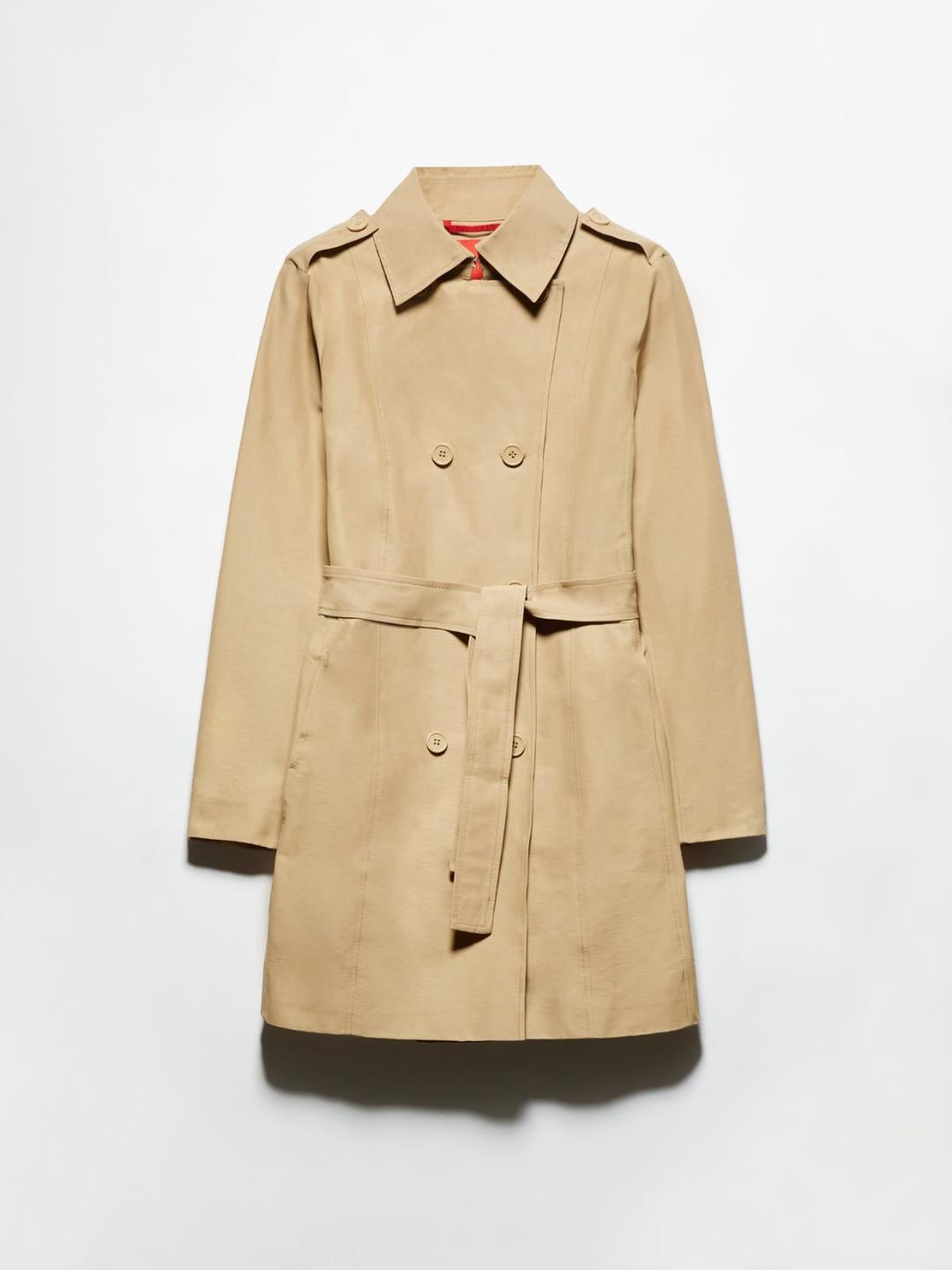 Trench doppiopetto in ottoman | Max&Co Trench doppiopetto in ottoman | Max&Co