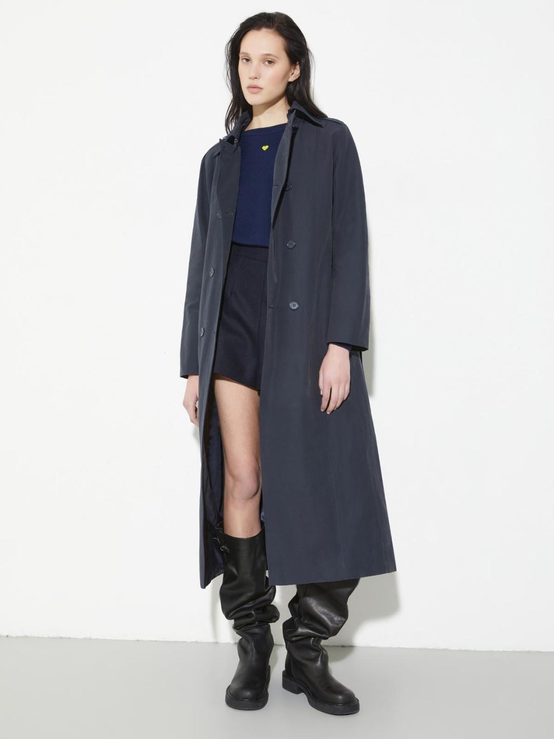 Trench midi in ottoman | Max&Co Trench midi in ottoman | Max&Co