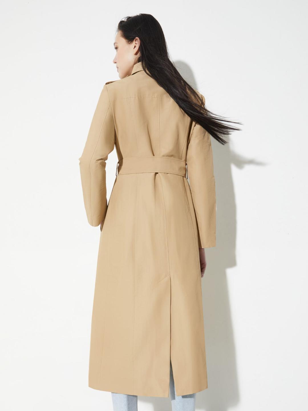 Trench midi in ottoman | Max&Co Trench midi in ottoman | Max&Co