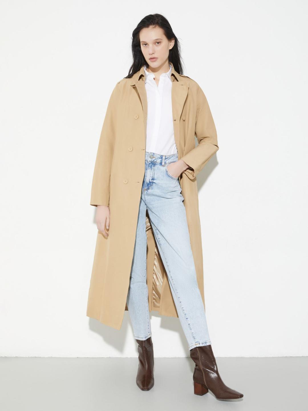 Trench midi in ottoman | Max&Co Trench midi in ottoman | Max&Co