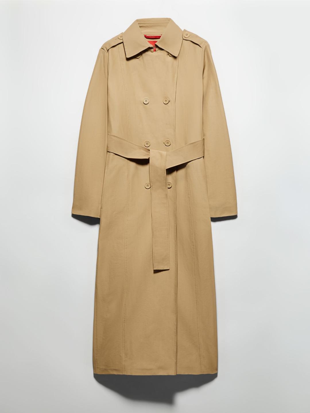 Trench midi in ottoman | Max&Co Trench midi in ottoman | Max&Co