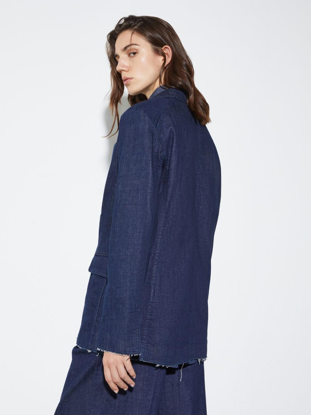 Blazer doppiopetto in denim | Max&Co Blazer doppiopetto in denim | Max&Co