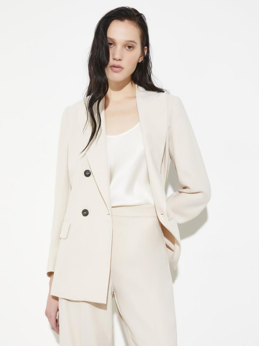 Blazer in envers satin | Max&Co Blazer in envers satin | Max&Co