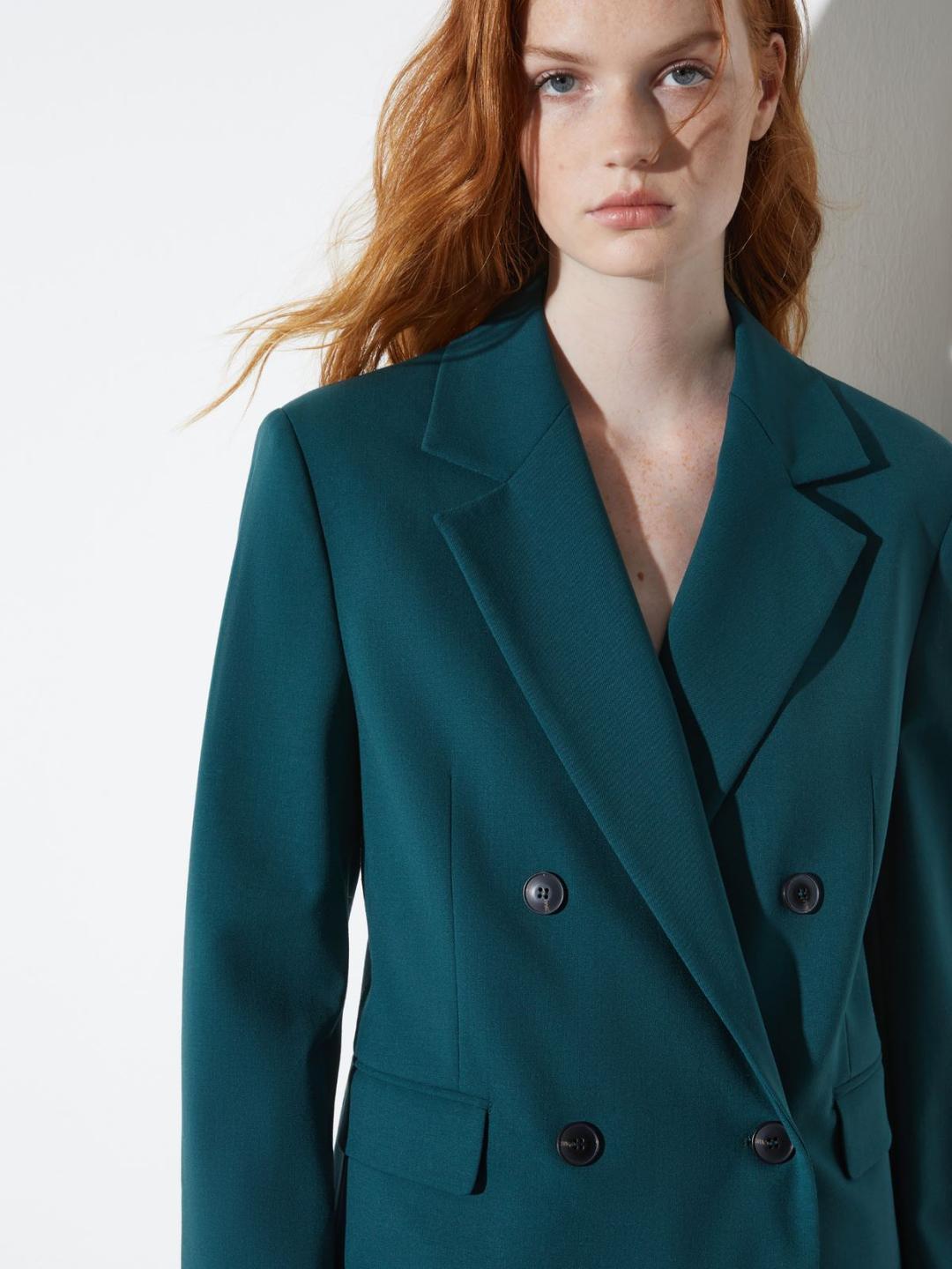 Blazer doppiopetto in gabardine | Max&Co Blazer doppiopetto in gabardine | Max&Co