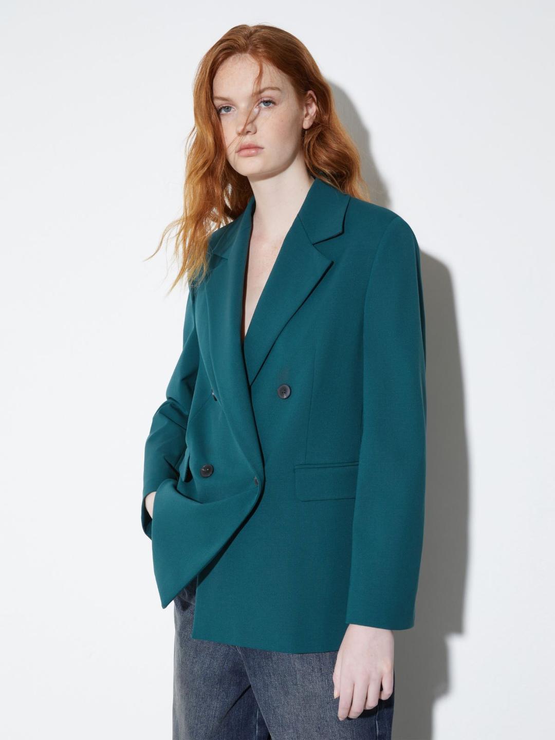 Blazer doppiopetto in gabardine | Max&Co Blazer doppiopetto in gabardine | Max&Co