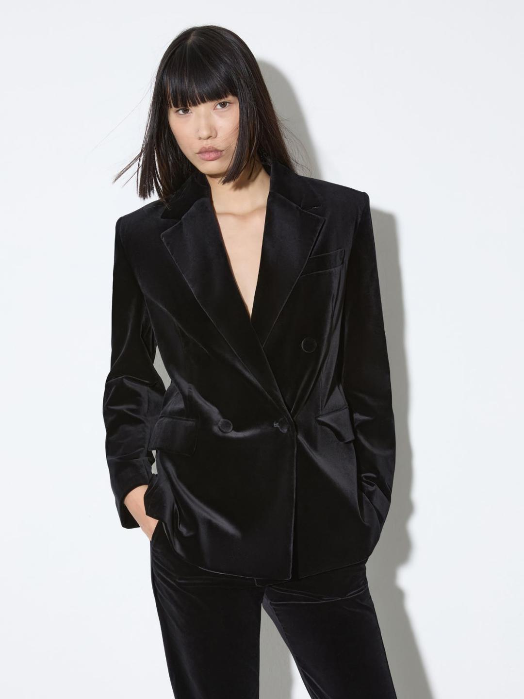 Blazer doppiopetto in velluto | Max&Co Blazer doppiopetto in velluto | Max&Co