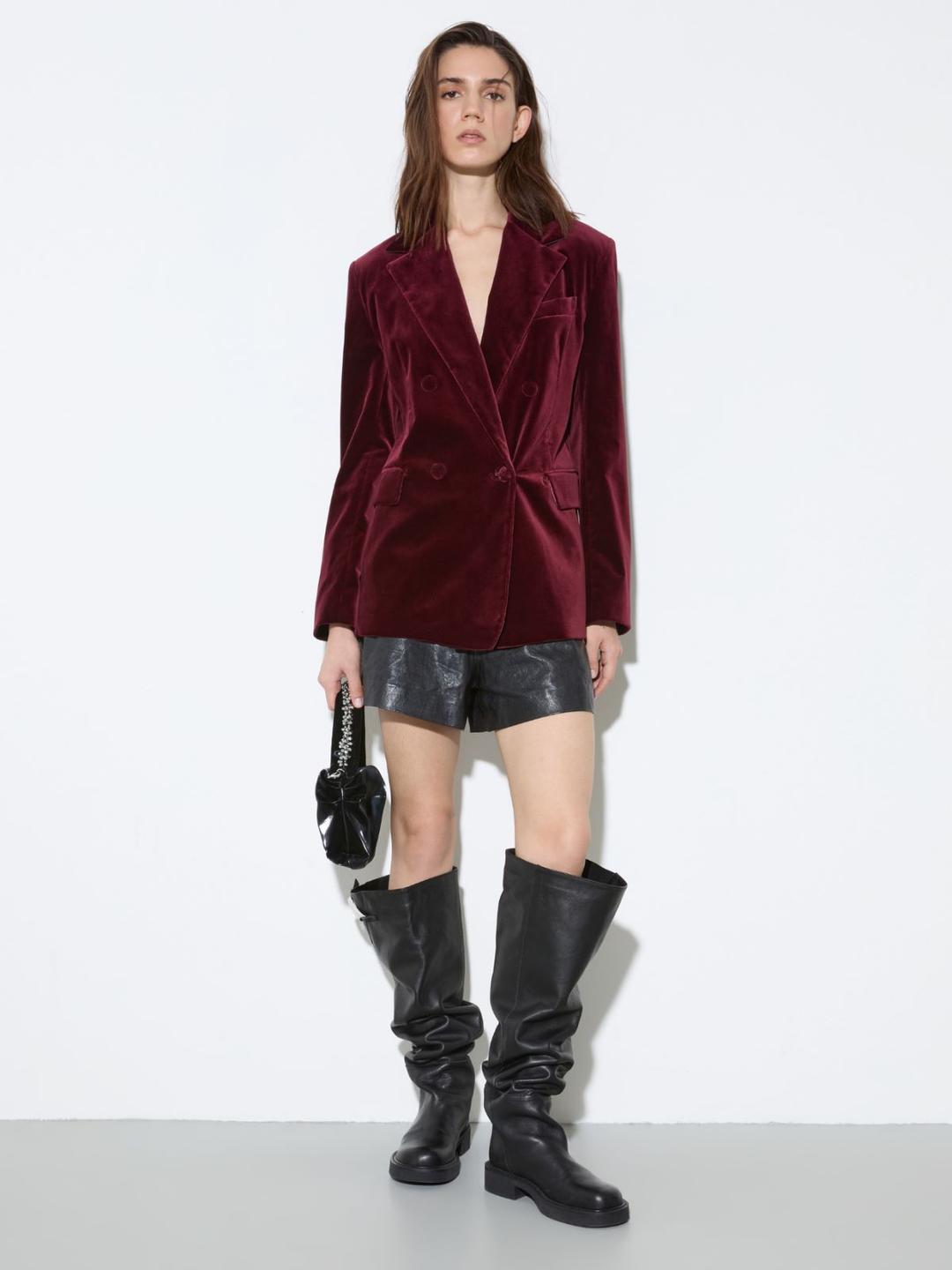 Blazer doppiopetto in velluto | Max&Co Blazer doppiopetto in velluto | Max&Co