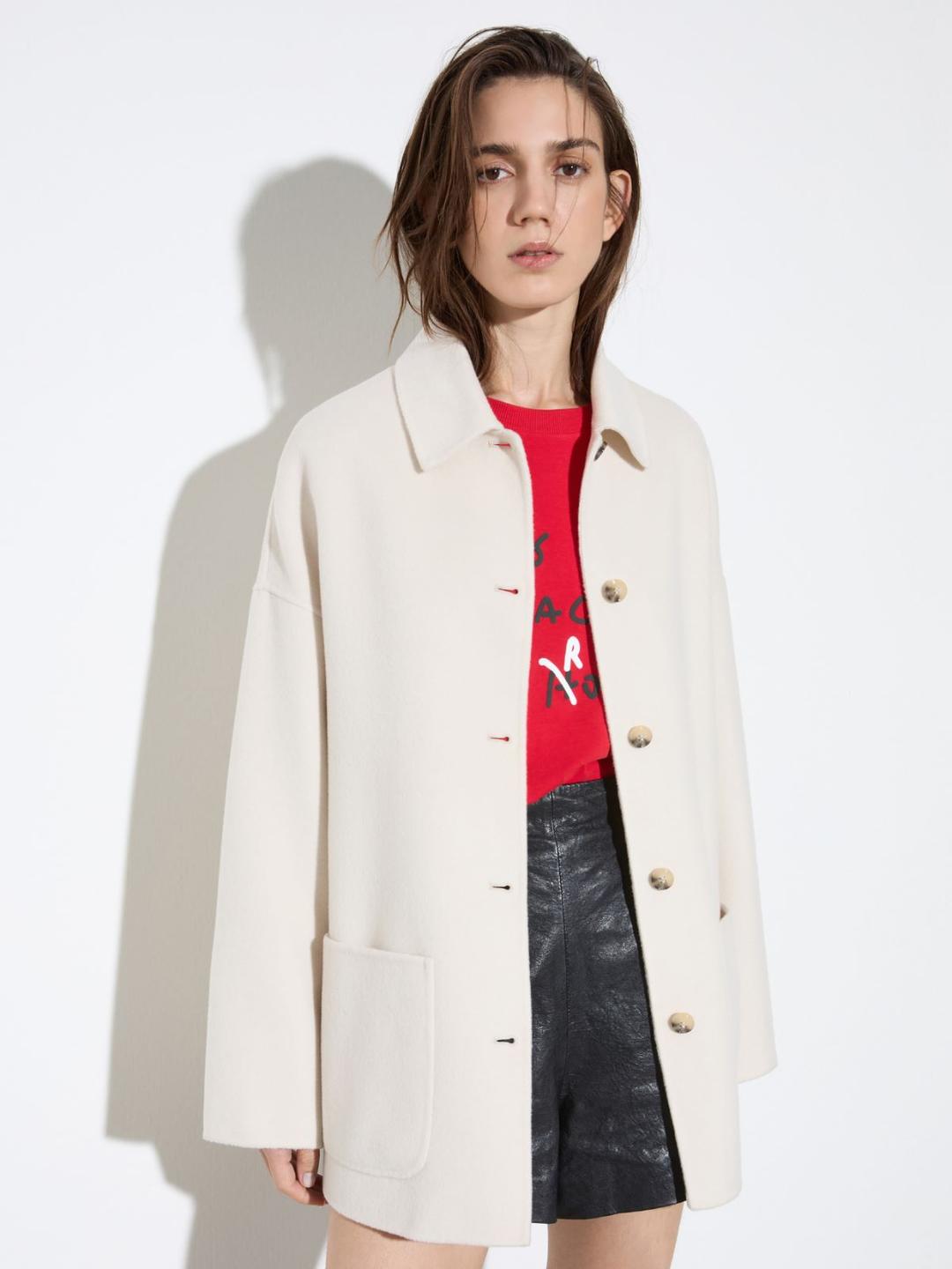 Giacca camicia in lana double | Max&Co Giacca camicia in lana double | Max&Co