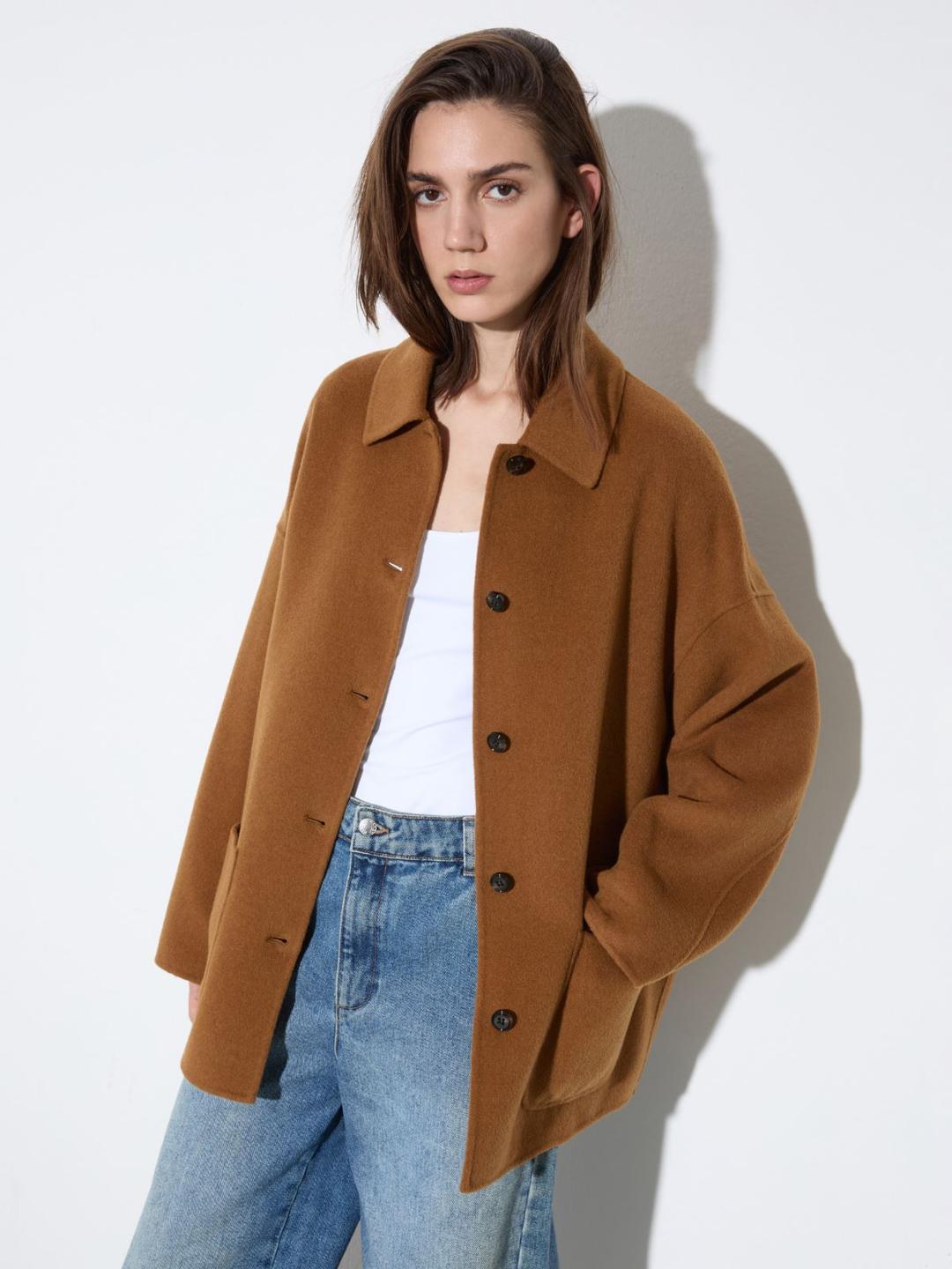 Giacca camicia in lana double | Max&Co Giacca camicia in lana double | Max&Co