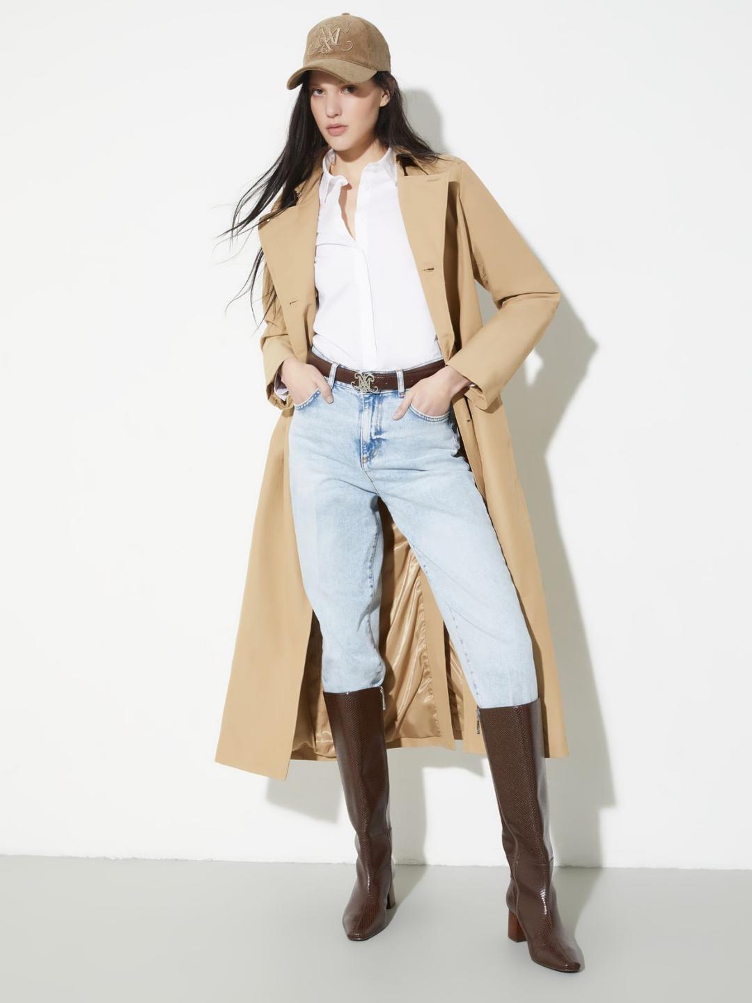 Camicia slim in popeline | Max&Co Camicia slim in popeline | Max&Co