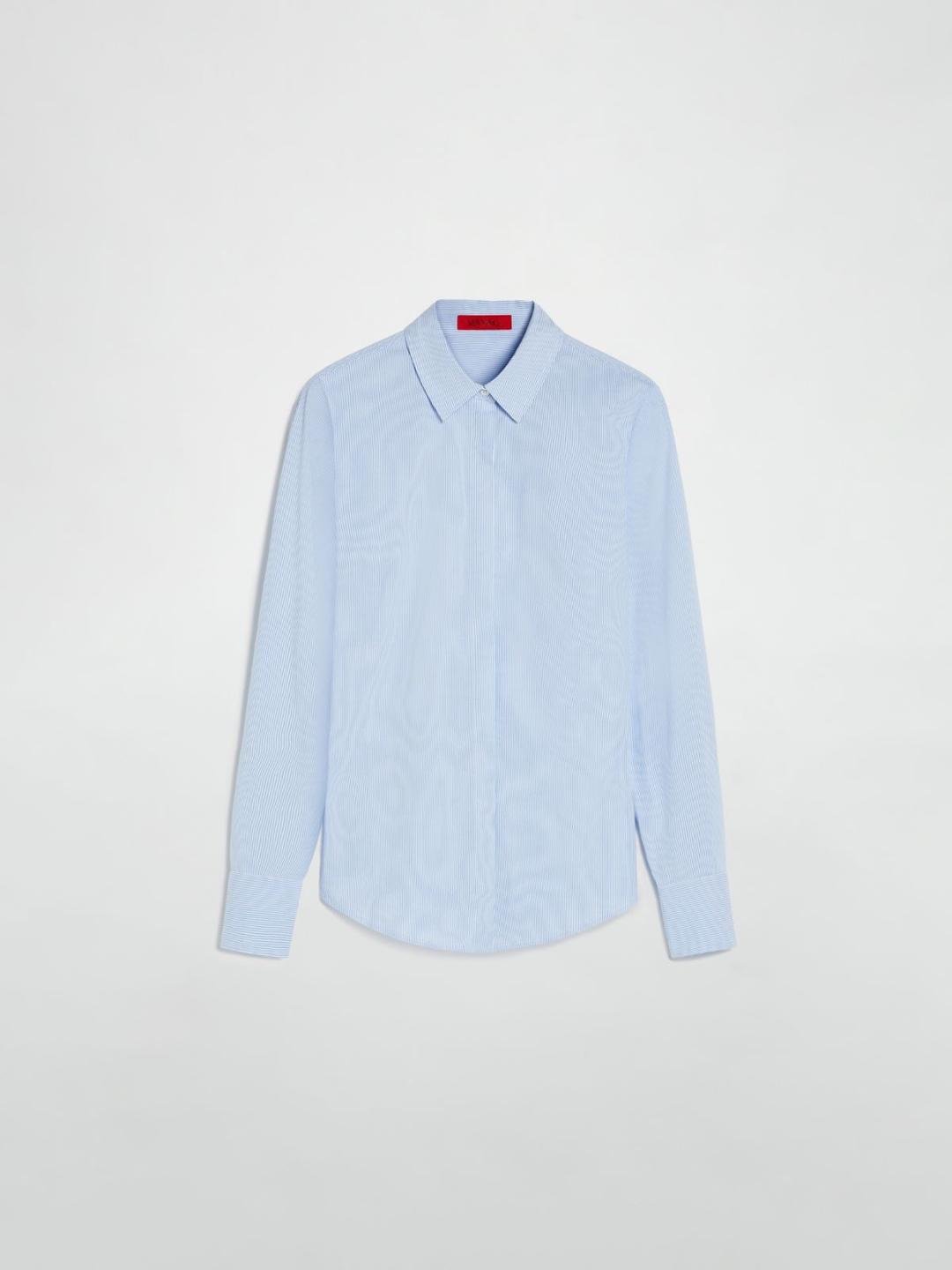 Camicia slim in popeline | Max&Co Camicia slim in popeline | Max&Co